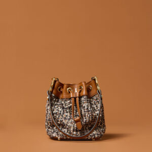 CANDY SMALL COGNAC BOUCLET
