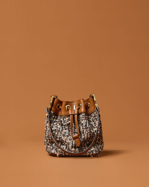 CANDY SMALL COGNAC BOUCLET