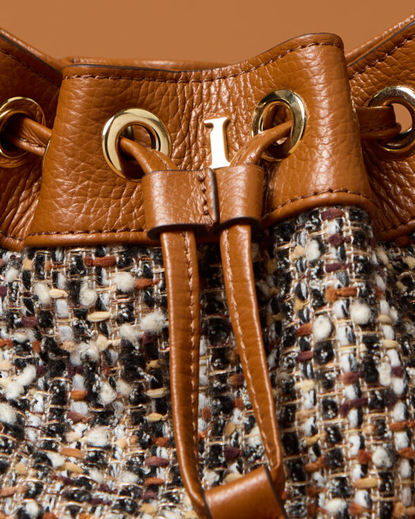 CANDY SMALL COGNAC BOUCLET - immagine 2
